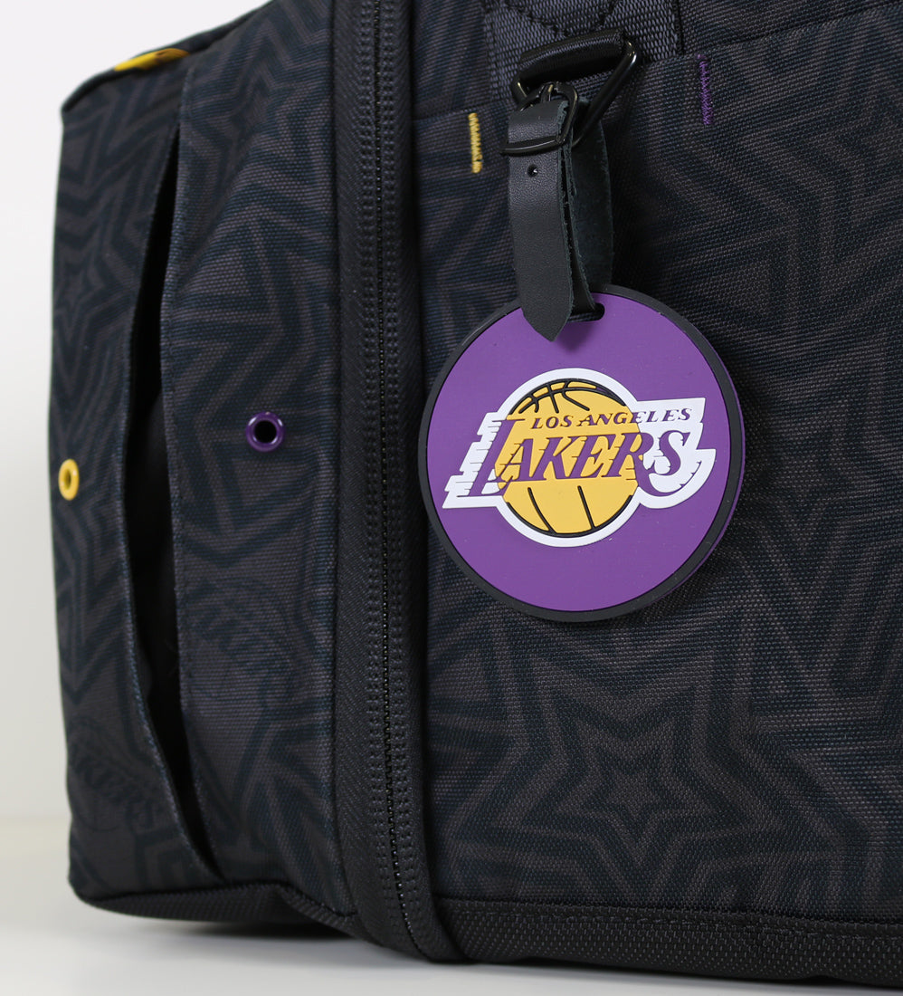 Mitchell & Ness Los Angeles Lakers Satin Duffel Bag
